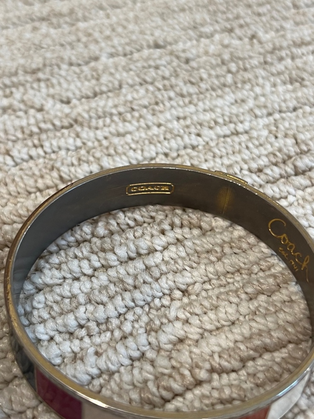 Coach Multicolor Bangle Bracelet - Picture 4 of 4